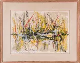 Untitled by Tadashi Nakayama, Woodcut, offered Jul 2015