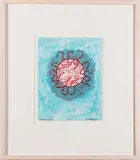 Tomtom Moon by Edwin Mieczkowski, 2003, Acrylic and pen on paper, offered Jul 2015