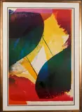 Composition by Paul Jenkins, 1976, Lithograph, offered Jul 2015