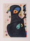 Vladimir by Joan Miró, 1975, Lithograph in colors, offered Jul 2015