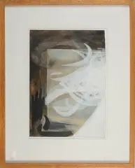 Untitled by Roberto Pace, 1986, Oil on paper., offered Jul 2015