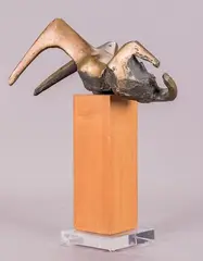 Torso by Luis Montoya, Bronze, offered Jul 2015