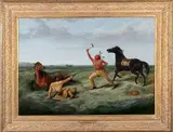 The Last Shot by Arthur Fitzwilliam Tait, Oil on canvas, offered Jun 2015