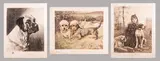 Woman with Two Dogs by John Martin Tracy, Etching, offered Jun 2015