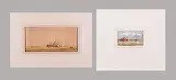 Boats in Harbor by William Frederick Settle, Watercolor, offered Jun 2015