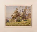 Stanway Park by Mary S. Hagarty, Watercolor, offered Jun 2015