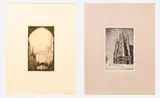 The View from the Gate, Tetuan by James McBey, Etching, offered Jun 2015