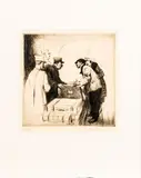 Untitled by Salomon van Abbé, Etching, offered Jun 2015