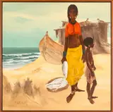 Untitled by Madhaviah Krishnan, Oil on canvas, offered Jun 2015