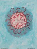 Tomtom Moon by Edwin Mieczkowski, 2003, Acrylic, offered May 2015