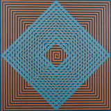 The Masterwork Pattern by Greg Russell, Acrylic on board, offered May 2015