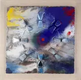 Mandala Meditation Sundial by Paul Jenkins, 1981, Mixed media, offered May 2015