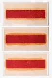River P.25 (1-3), 2001, Triptych by Shen Fan, oil on paper, offered May 2015