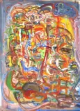Primary Abuse by Jim Lutes, Oil on linen., offered May 2015