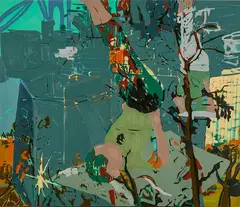 Untitled by Kristopher Benedict, 2006, Oil on canvas., offered May 2015
