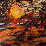 78th North Lot by HIlary Gent, Oil on canvas, offered May 2015