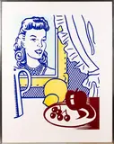 Still Life with Portrait by Roy Lichtenstein, 1974, Serigraph in color, offered May 2015