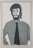 PlaidShirt I by Alex Katz, 1981, Screenprint, offered May 2015