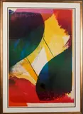 Composition by Paul Jenkins, 1976, Lithograph, offered May 2015