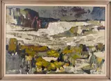 Coastal Scene by Joseph Rovers, Oil on canvas, offered Mar 2015
