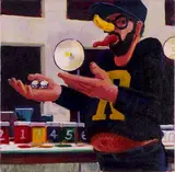 Untitled by Mark David Gottsegen, Acrylic on canvas., offered Mar 2015
