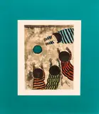 Volleyball by Graciela Rodo Boulanger, Etching, offered Mar 2015