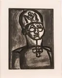 Loin Du Sourire De Reims by Georges Rouault, Etching, offered Mar 2015