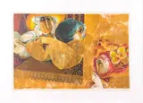 Untitled by Simon Alvar, Lithograph in color, offered Mar 2015