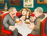 Russian Tea Room by Beryl Cook, Screenprint, offered Mar 2015