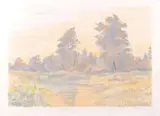 August by Ray Ciarrochi, Lithograph in color, offered Mar 2015