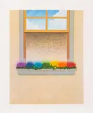 The Window II by Antonio Peticov, Color lithograph, offered Mar 2015