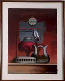 Marriage Vase by James Carter, Color lithograph, offered Mar 2015