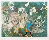 Le Grande Cirque by Guillaume Azoulay, Lithograph in color, offered Mar 2015