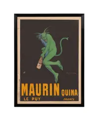 Iconic Maurin Quina Le Puy vintage advertising poster - 1906 by Leonetto Cappiello, lithograph in colors on paper, sold Jun 2026