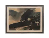 Untitled - by Wen Chi, watercolor and ink on paper, sold Jun 2026