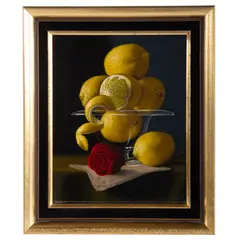 Untitled by Edward Anthony Herbes, 1968, Oil on panel, sold Apr 2023