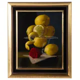Untitled by Edward Anthony Herbes, 1968, Oil on panel, sold Apr 2023