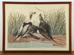 Untitled by Carroll Tyson, lithograph "Old Squaws", sold Jul 2024