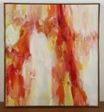 abstract painting by Marjorie Dean Andruk, oil on canvas, sold Jul 2024