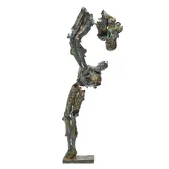 Equilibre by Denis Chetboune, 2013, bronze sculpture, sold May 2022