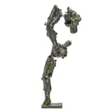 Equilibre by Denis Chetboune, 2013, bronze sculpture, sold May 2022