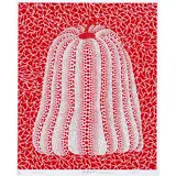 Pumpkin by Yayoi Kusama, 1983, screenprint in colors on peche soleil, sold Jun 2022