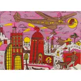Untitled by Roy De Forest, serigraph, sold Jun 2022