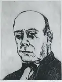 Untitled by LaVerne Krause ''Fjpn'', Etching 19''x14'' - Former director of the Portland Art Museum, sold Aug 2023