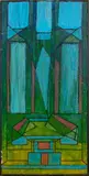 Medici Chapel by Eva Sachs, Acrylic on Canvas, sold Mar 2024