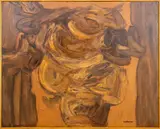 Abstraction by Julio Martín-Caro Soto, 1965, Oil on Wood, sold Mar 2024