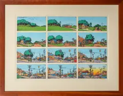 Untitled by Robert Crumb, 1998, Serigraph in Colors on Paper, sold Apr 2024