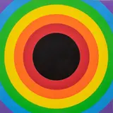 Pop Art Rainbow by Domenick Capobianco, Acrylic on Canvas, sold Apr 2024