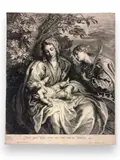 Untitled by van Dyck, engraving, offered Nov 2023
