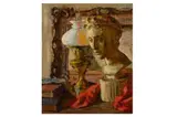 Untitled by Thomas Roland Rathmell, oil on board, offered Nov 2023